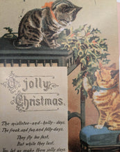 Load image into Gallery viewer, STH Christmas Cards Pack of 8, Early 20th-Century Christmas Cards from Craven Museum