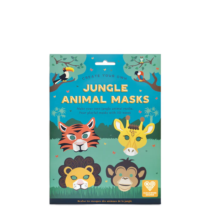 Create Your Own Jungle Animal Masks