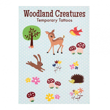 Load image into Gallery viewer, Temporary Tattoos Woodland Creatures
