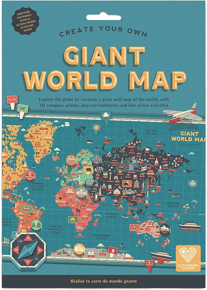 Create Your Own Giant World Map – Skipton Town Hall