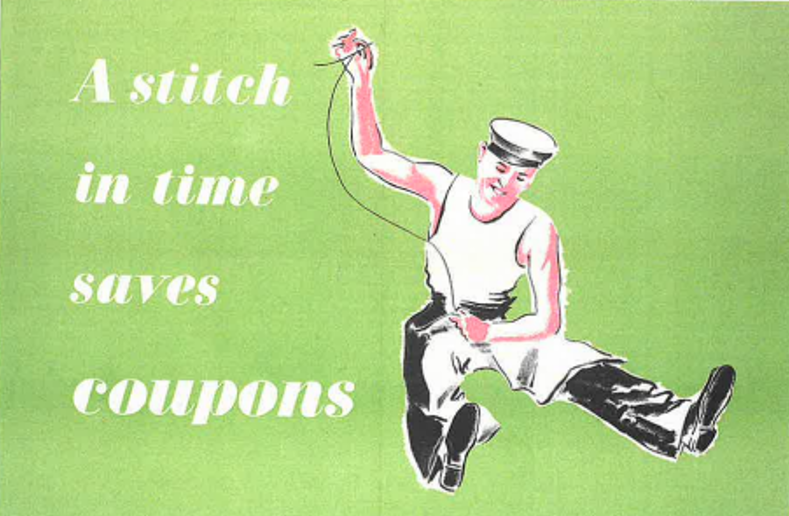 A Stitch In Time Saves Coupons - MAGNET