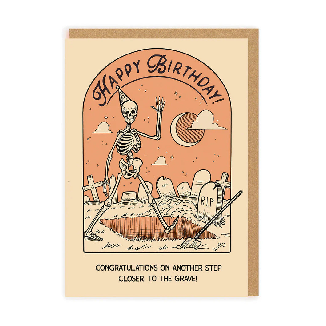 Happy Birthday Skeleton