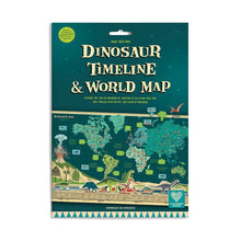 Load image into Gallery viewer, Create Your Own Dinosaur Timeline &amp; World Map
