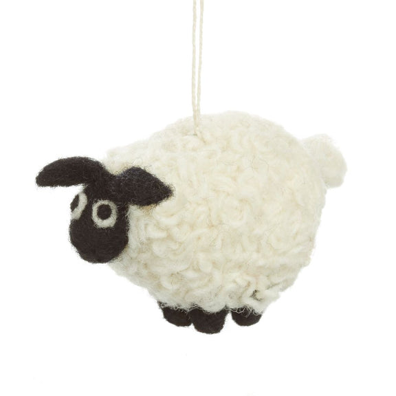 Hanging Black Sheep Decoration