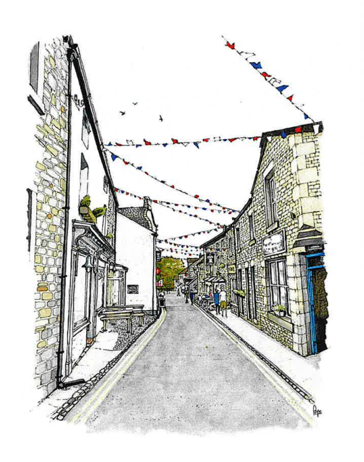 Main Street Grassington Card