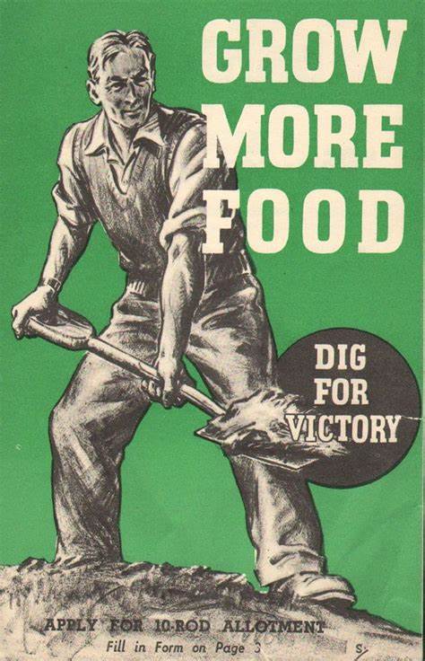 Dig For Victory Grow More Food Leaflet