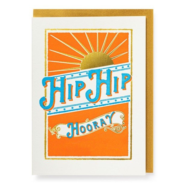 Hip Hip Hooray Orange
