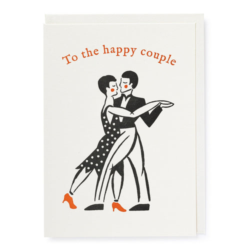 To the happy couple dancing