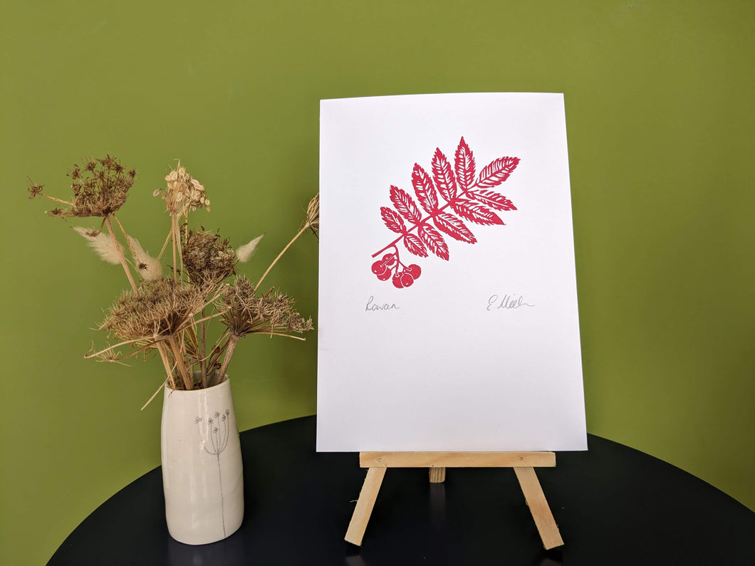 A5 Print Rowen  - Red