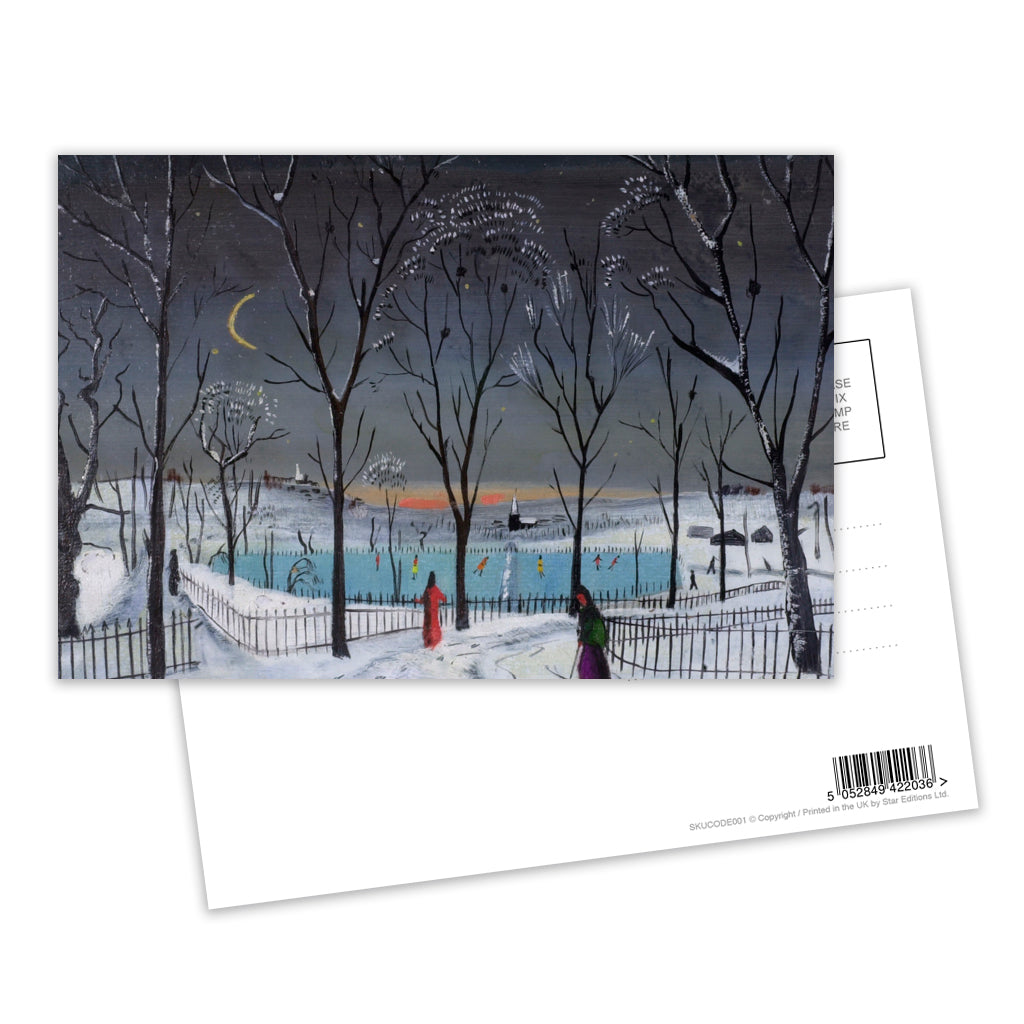 Winter By Fred Uhlman Postcard