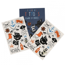 Load image into Gallery viewer, Temporary Tattoos Pirates
