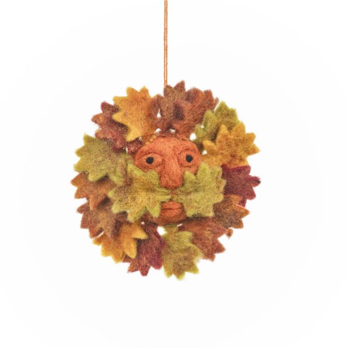 Autumn Greenman Reef Hanging Decoration