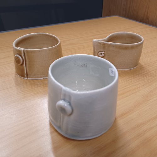 Roland Styles - Cuffed Porcelain Pots Assortment