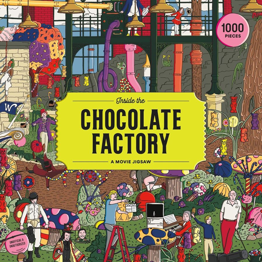 Jigsaw Inside the Chocolate Factory - A Movie 1000 piece -