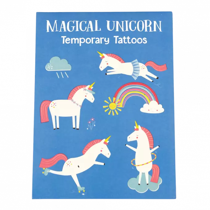 Temporary Tattoos Magical Unicorn
