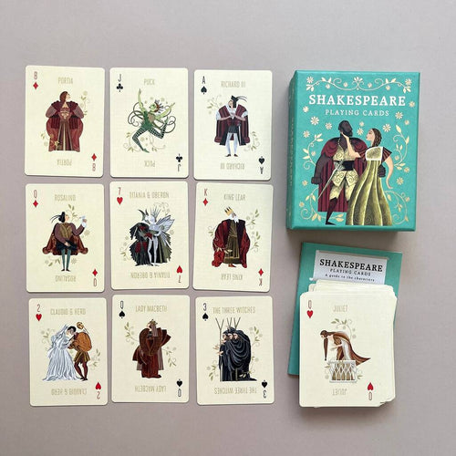 Shakespeare Playing Cards