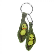 Load image into Gallery viewer, Peas In A Pod Friendship Keyrings
