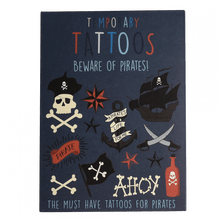 Load image into Gallery viewer, Temporary Tattoos Pirates
