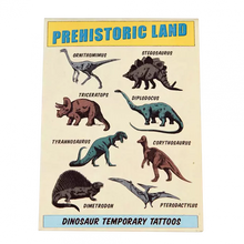 Load image into Gallery viewer, Temporary Tattoos Prehistoric Land
