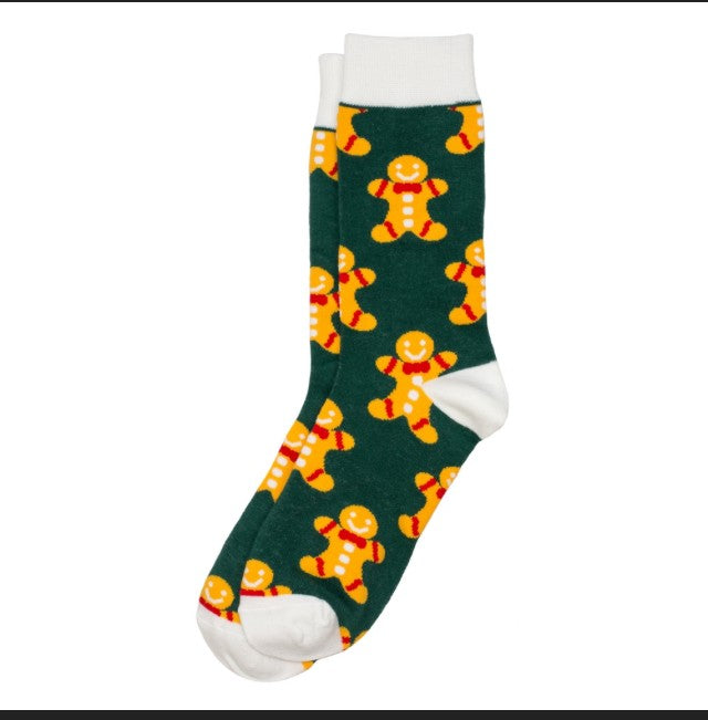 Gingerbread man socks