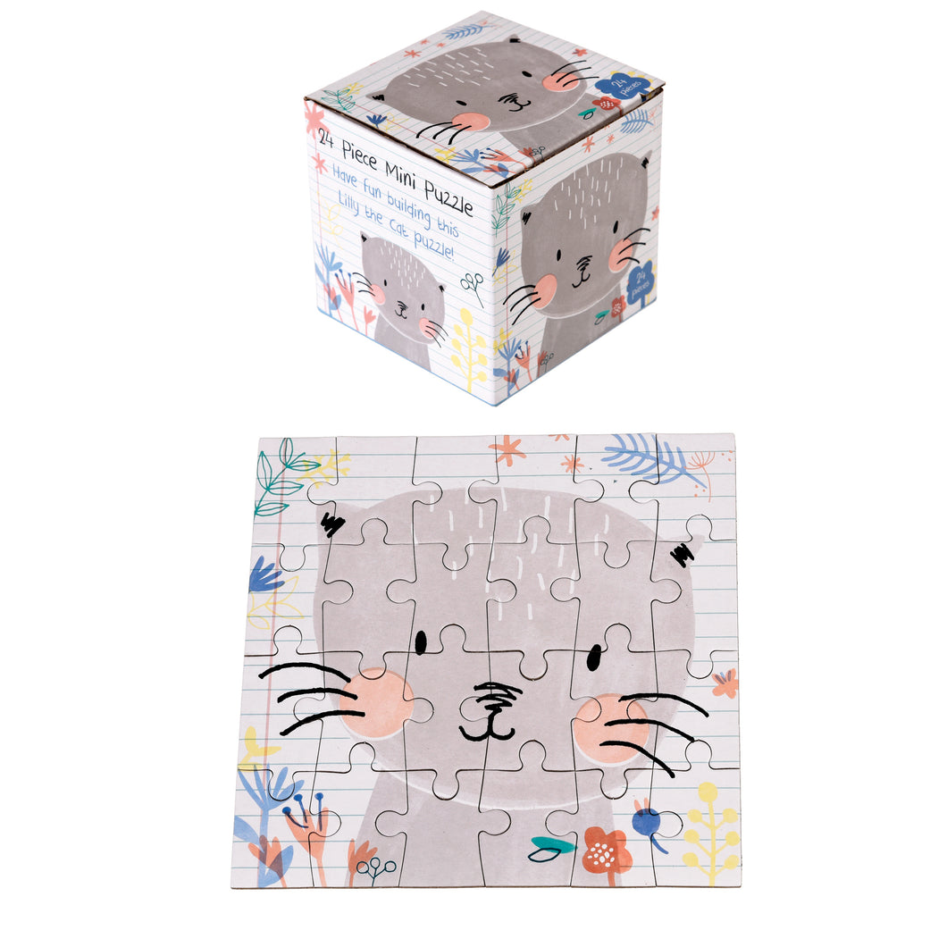 Jigsaw Lily the Cat (24 Piece Mini Puzzle)
