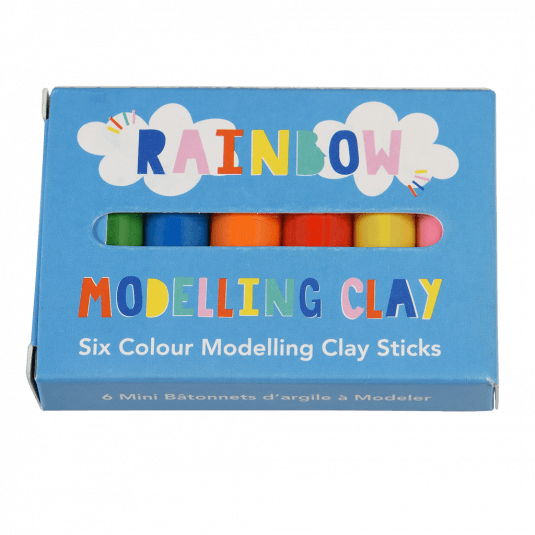 Rainbow modelling clay