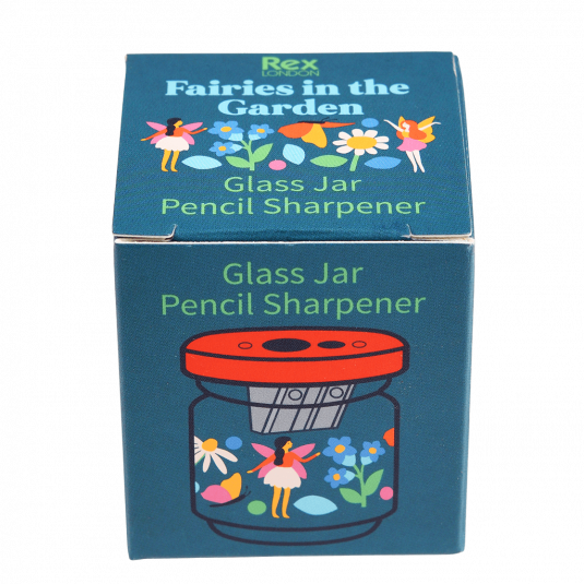 Glass Jar Pencil Sharpener