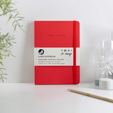 Load image into Gallery viewer, A5 Make a Mark Notebook - Red
